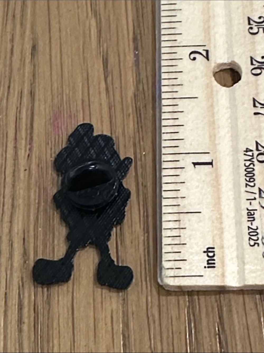 Disney Black, Yellow & Red Cartoon Enamel Pin - Mickey Mouse Steamboat Willie